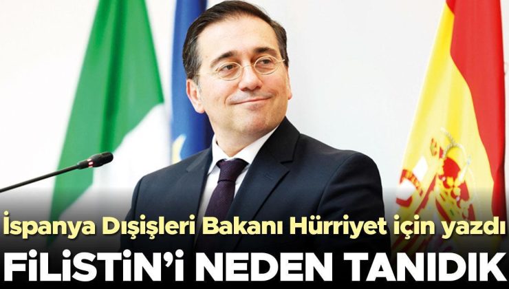 İspanya Dışişleri Bakanı Jose Manuel Albares Hürriyet için yazdı: Filistin halkı mülteci halk olmaya mahkûm edilemez